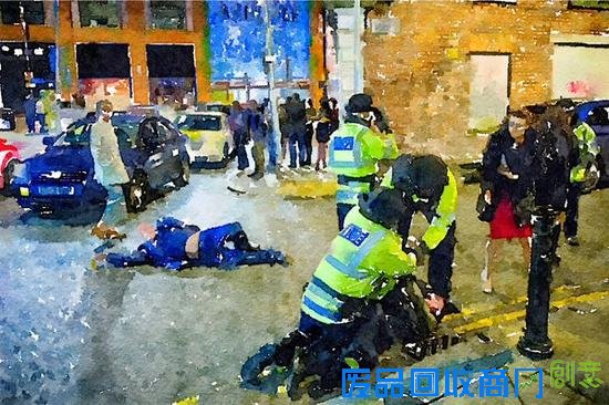 能将街头醉汉拍成世界名画 摄影师请收下我的膝盖
