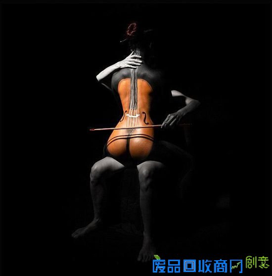 澳大利亚人体彩绘师安科·卡特斯比(Anke