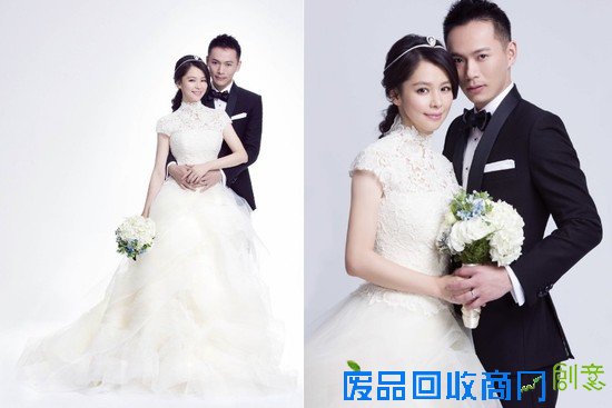 Angelababy婚纱照曝光 盘点中日韩女星绝美婚纱造型