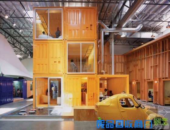 集装箱和帐篷结合会出现怎样的创意办公室 集装箱和帐篷结合会出现怎样的创意办公室