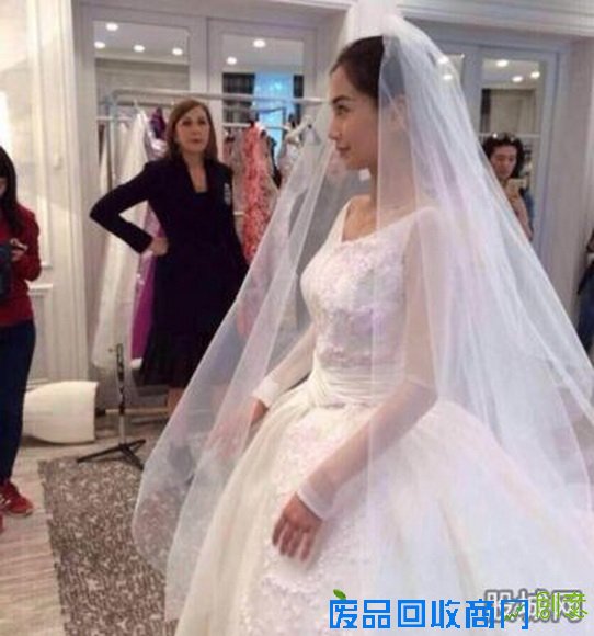 黄晓明baby法国婚纱照曝光