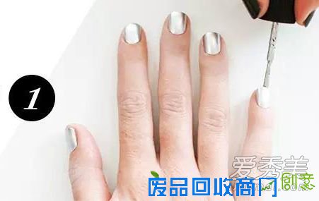 3步超简单美甲教程好看有创意！