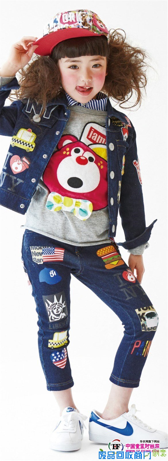 2016春夏童装牛仔元素&图案—趣味秀