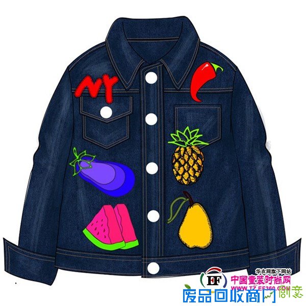 2016春夏童装牛仔元素&图案—趣味秀