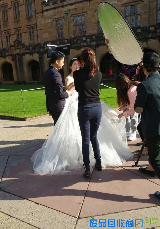 刘强东奶茶妹婚纱照