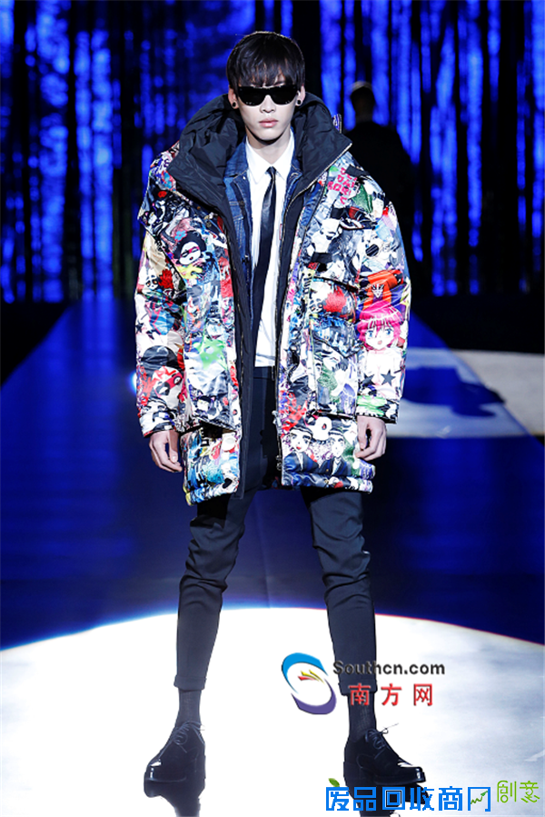 DSQUARED2 2016秋冬男装秀mangapunk动漫顽童