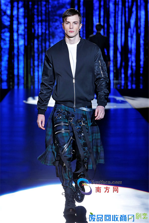 DSQUARED2 2016秋冬男装秀mangapunk动漫顽童
