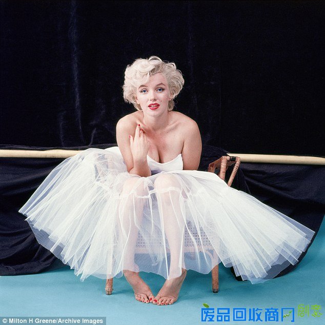 玛丽莲·梦露生前绝版写真曝光 仅着床单唯美性感(组图)