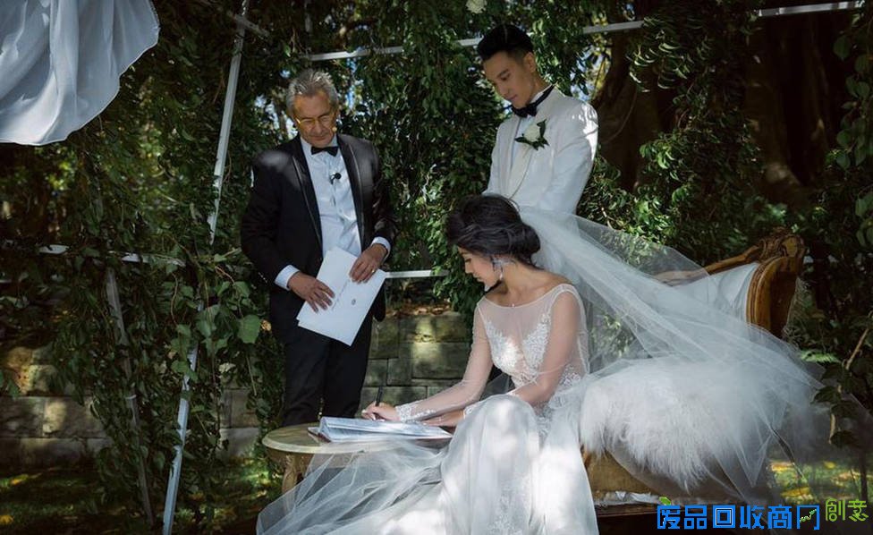 王阳明澳洲庄园大婚 唯美婚纱照曝光(组图)