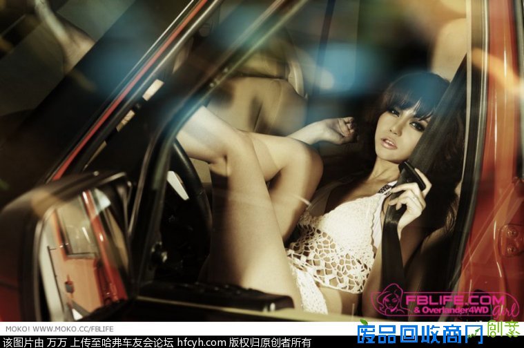 路虎G4模特:马诺|摄影美图|长城哈弗车友图片