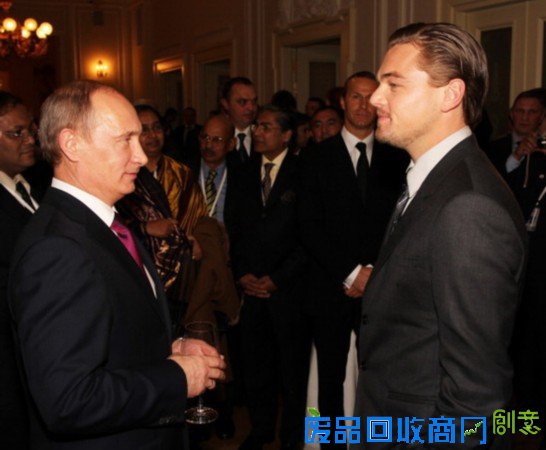普京与“小李子”交谈