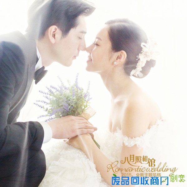 不同风格婚纱照,展示不同的新人面貌