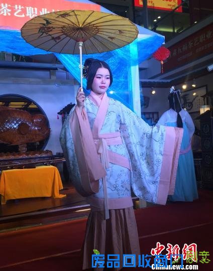 兰州上演汉文化生活情景剧吁民众重拾传统礼仪(图)