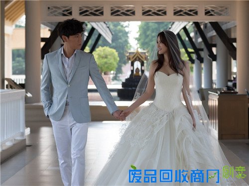 秦昊伊能静唯美浪漫婚纱照曝光