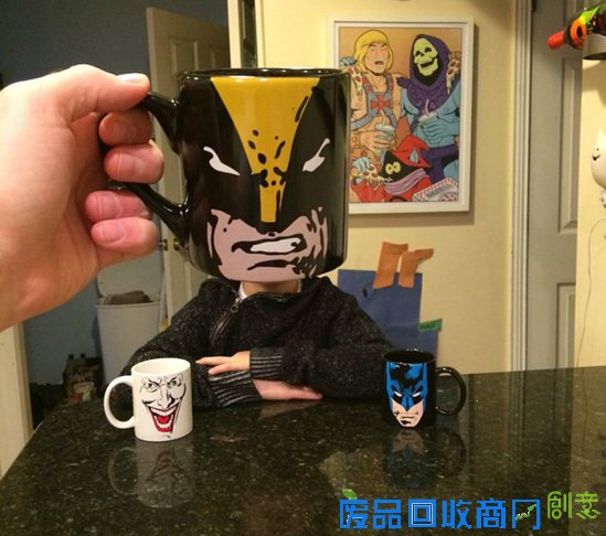 错位摄影!瞬间让萌娃秒变卡通英雄