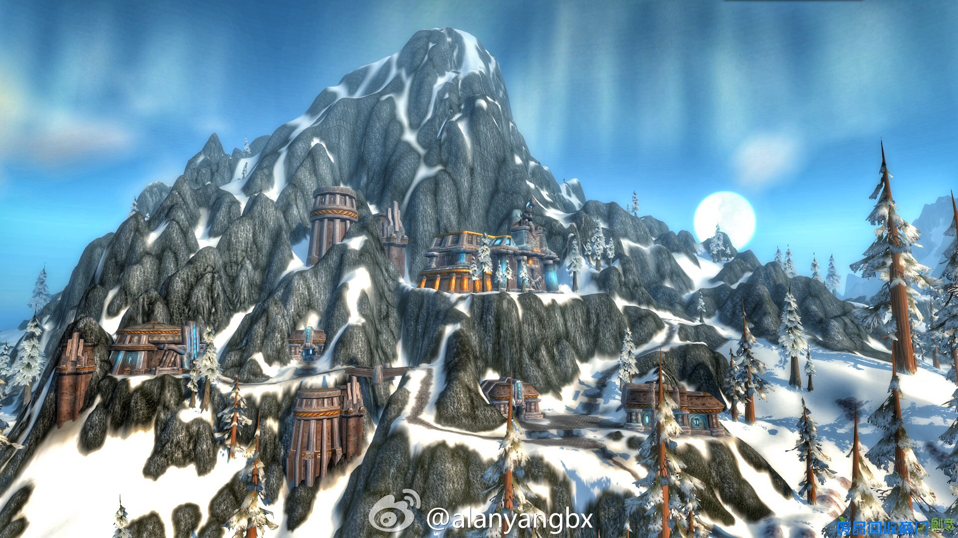 艾泽拉斯新年日常摄影：索拉查盆地彩虹美轮美奂