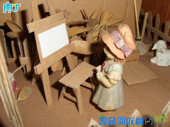 儿童手工制作纸盒小房子DIY图片大全◆肉丁儿童网