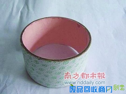 旧衣物自制精巧首饰盒