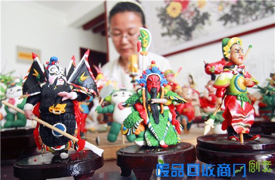 临沂民间艺人巧手面塑 收徒弟创精品传承非遗文化