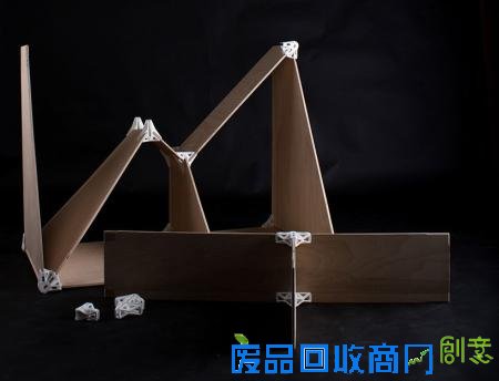  木板家具连接件