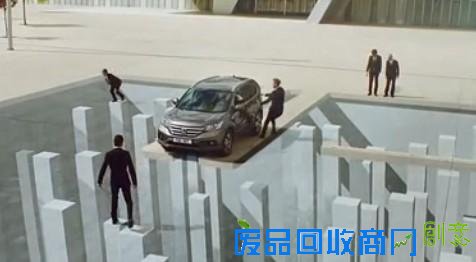  本田CR-V视觉错觉汽车广告