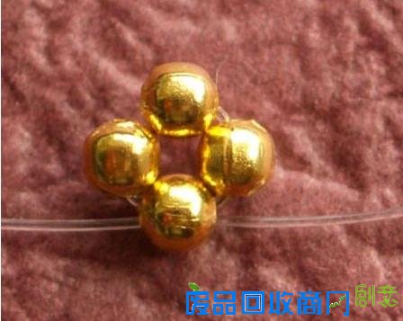 DIY耳饰 手工串珠饰品耳环制作教程