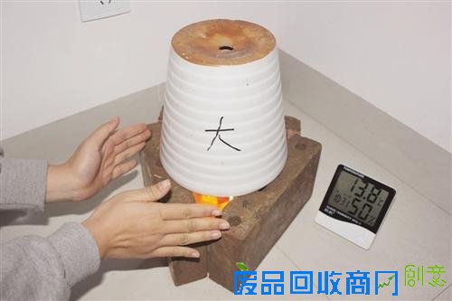 蜡烛+花盆自制取暖神器 40分钟升温12.5℃