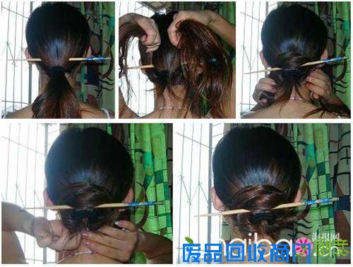 真人秀 12款清爽日韩盘发DIY图解