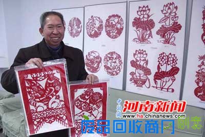 民间剪纸艺术家连德林：一剪倾心半世情缘
