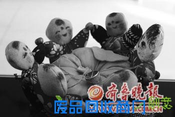 民间布艺缝绣飞针走线下的艺术