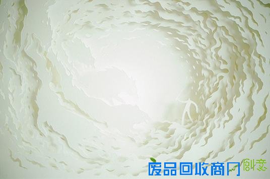 如梦如幻的立体剪纸光影艺术