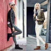 雪地靴怎么搭配好看 明星造型师教你四种实用造型