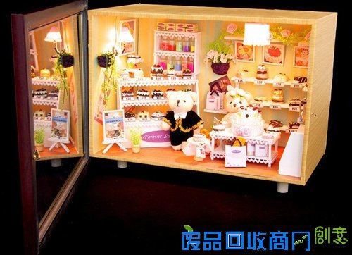 不老童话diy模型小屋 手工制作可爱小房子图片 (4)