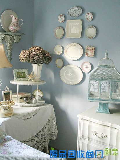 超创意设计的盘子装饰