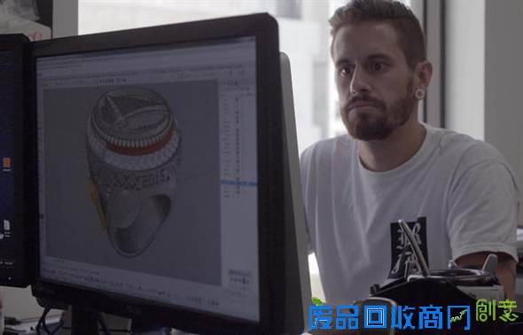 上面工程师电脑制作，图案精美。(图／沉鱼)