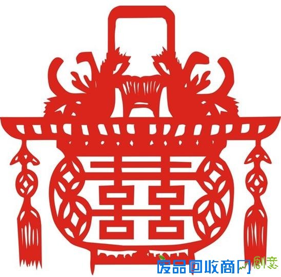 喜字灯笼剪纸教程与剪纸图案5068儿童网图片