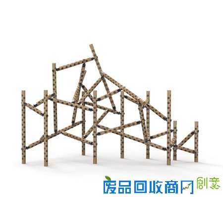  “千疮百孔”的木棍连接家具