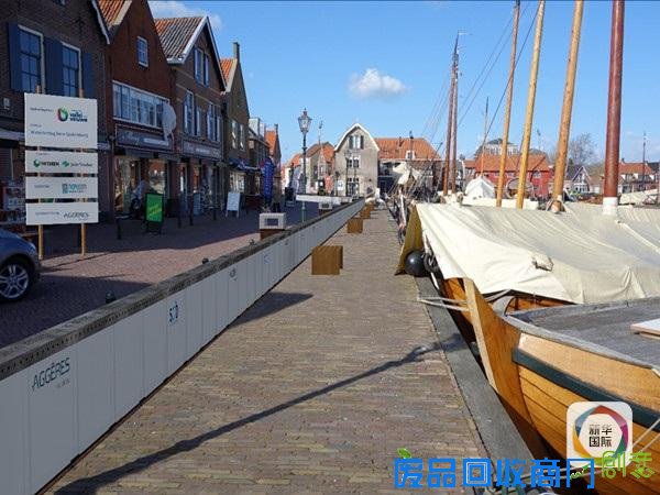 可升降堤坝效果图 (Dutch regional water authority Vallei en Veluwe供图)