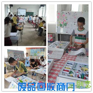 长泰坂里中心小学举行首届电子DIY竞赛