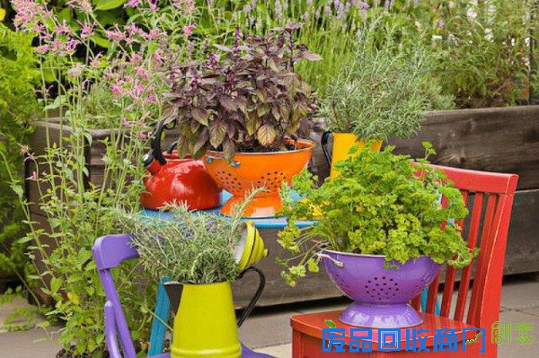 旧物创意改造，打造出属于自己的小花园