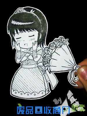 “全民调戏三国杀武将”手绘剪纸分享