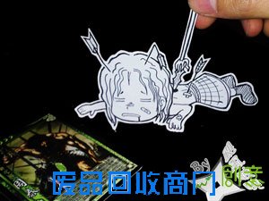 “全民调戏三国杀武将”手绘剪纸分享