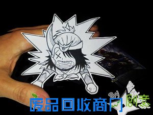 “全民调戏三国杀武将”手绘剪纸分享