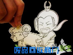 “全民调戏三国杀武将”手绘剪纸分享