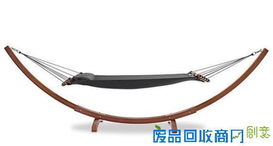  自带弧形支撑架的吊床