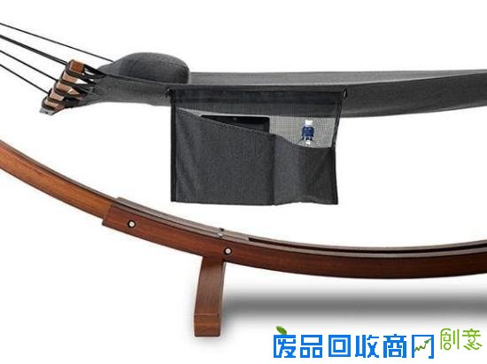  自带弧形支撑架的吊床