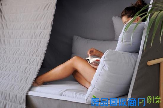  沙发、睡床与独立小屋