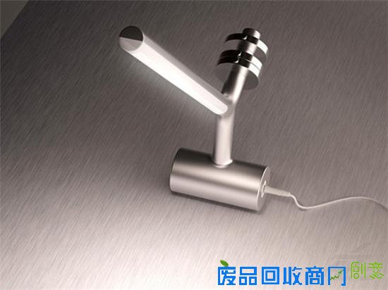  优雅的砝码台灯