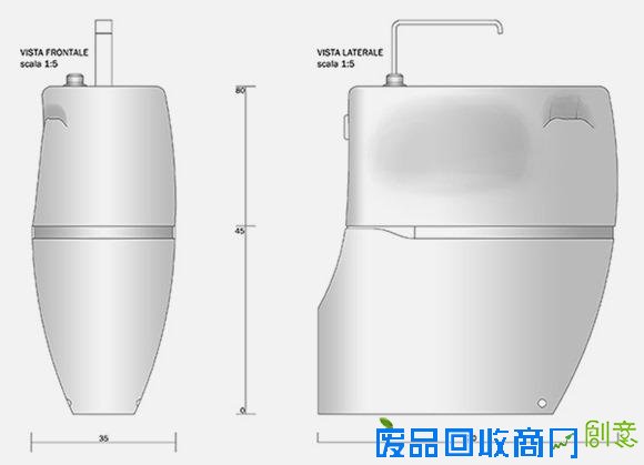  洗手盘与马桶二合为一