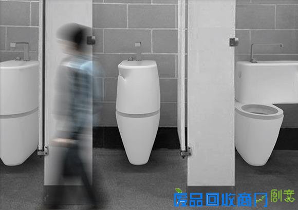  洗手盘与马桶二合为一